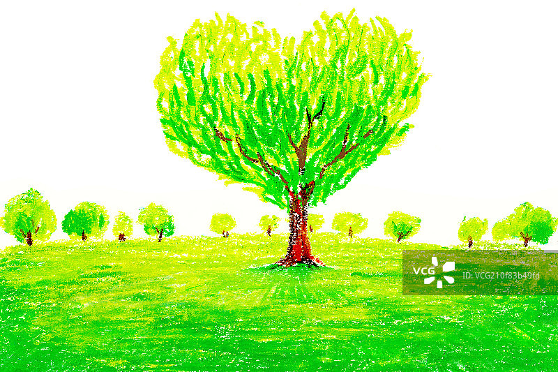 心型的树图片素材