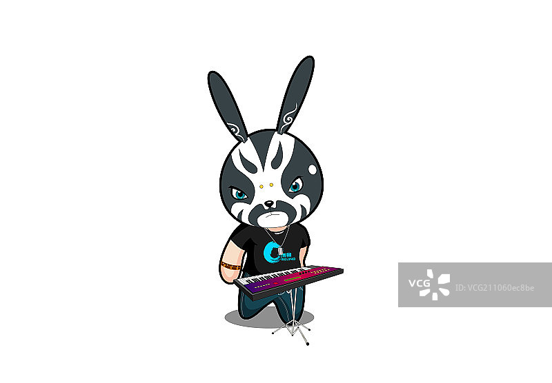 活力兔图片素材