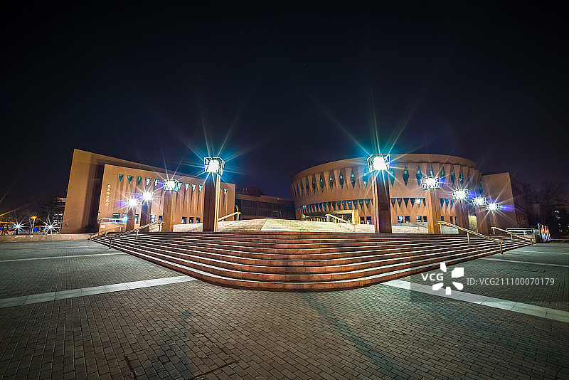 清华大学新清华学堂及音乐厅图片素材