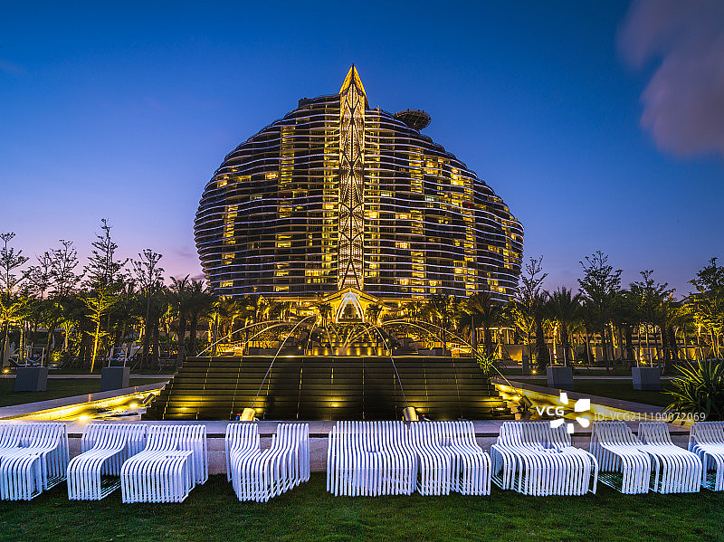 三亚海棠湾红树林度假酒店建筑外观图片素材