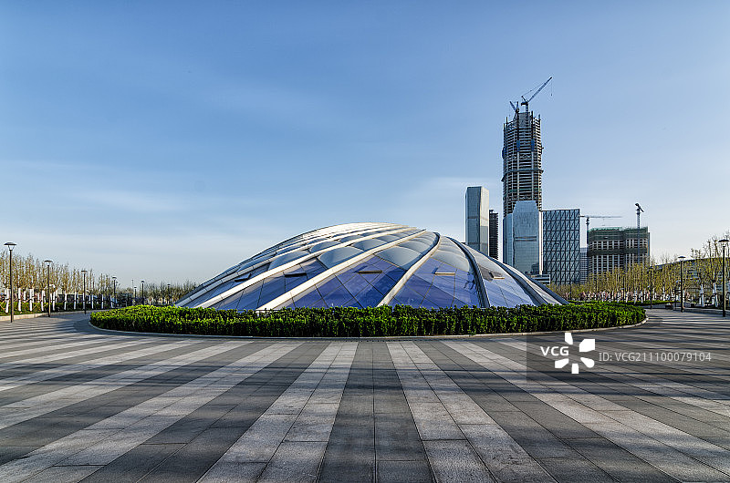 高铁站广场图片素材