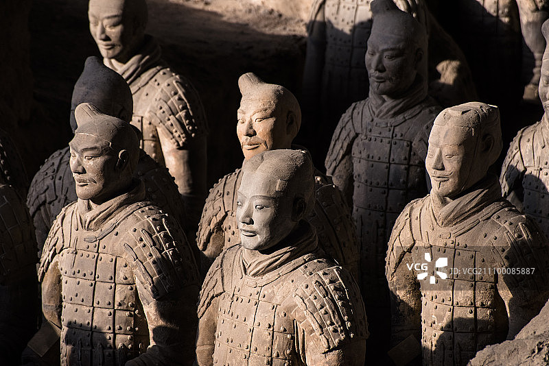 秦始皇兵马俑图片素材