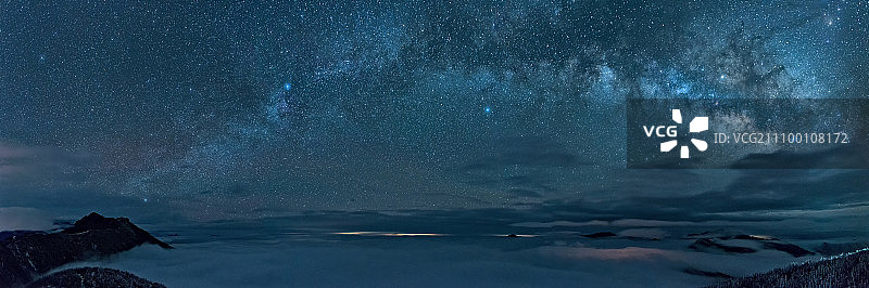 高原银河图片素材