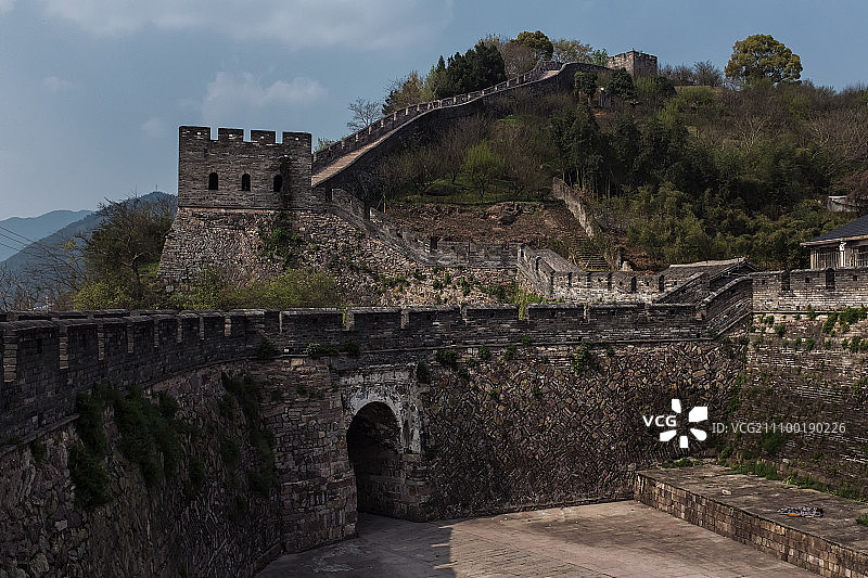 临海长城图片素材