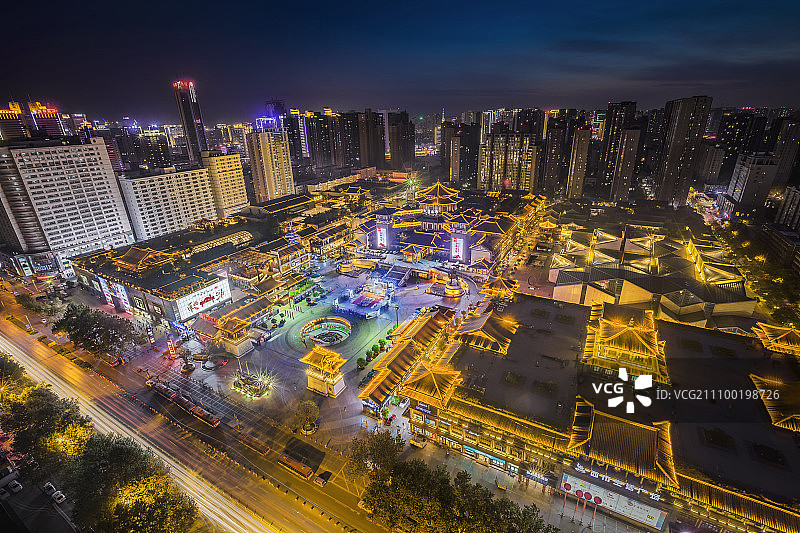 西安大唐西市图片素材