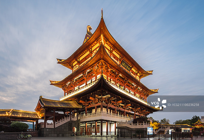长沙杜甫江阁图片素材