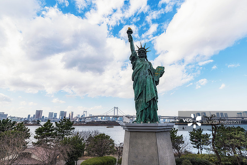 东京自由女神图片素材
