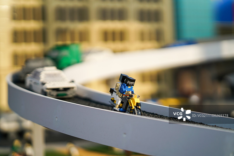 Viaduct in Legoland, Nagoya图片素材