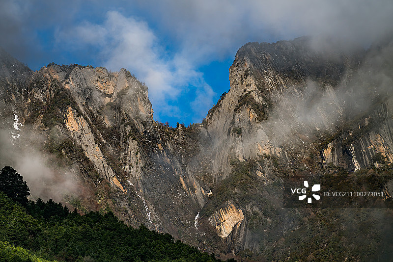 川西自然风光图片素材