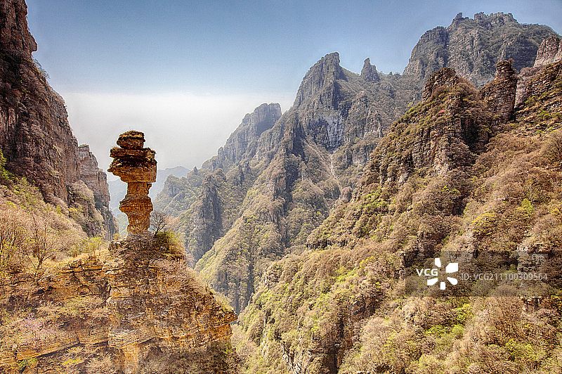 保定涞源白石山国家地质公园图片素材