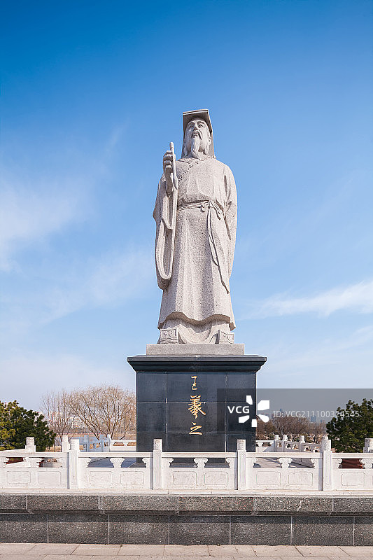 古代书法家：王羲之图片素材