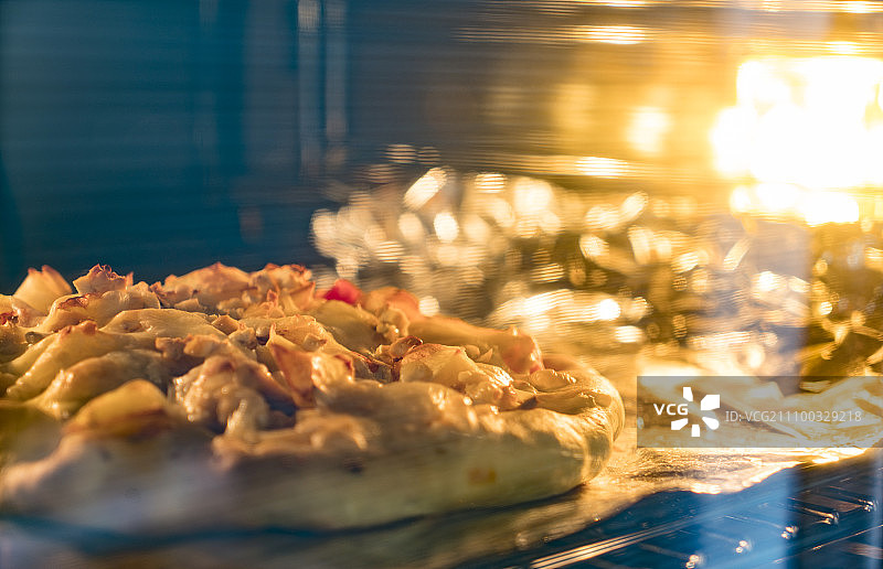 自烤披萨图片素材