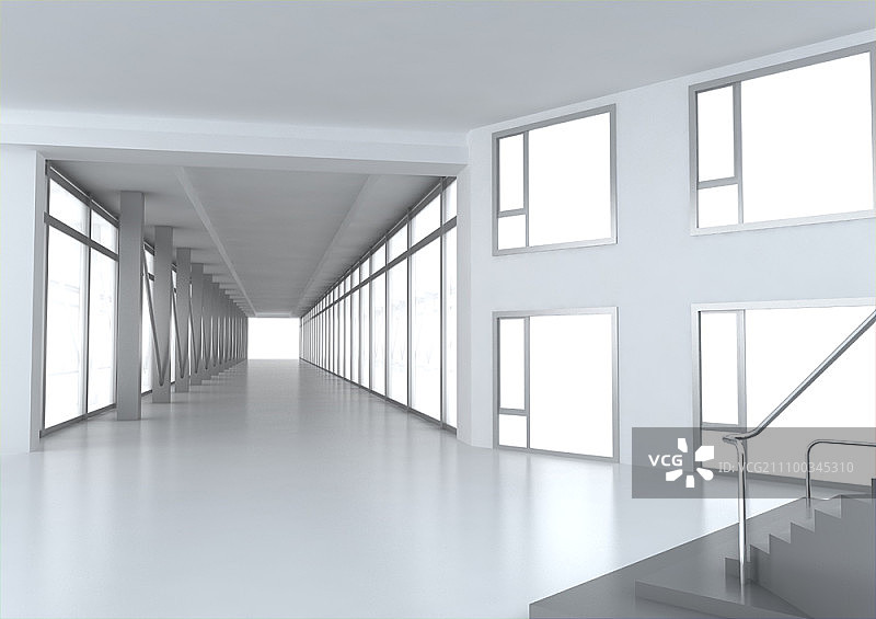 空走廊图片素材
