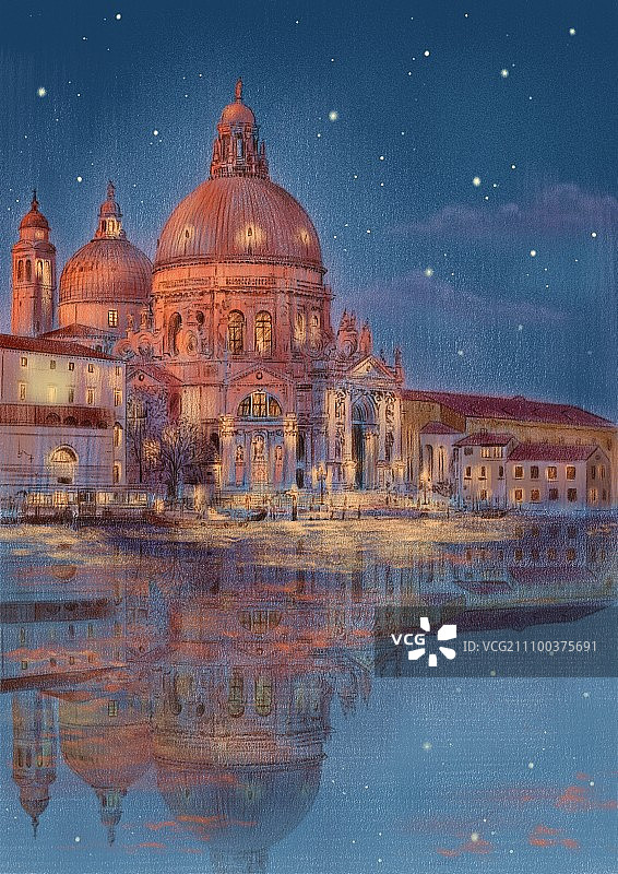 威尼斯之夜图片素材