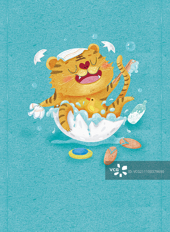 十二生肖-虎图片素材