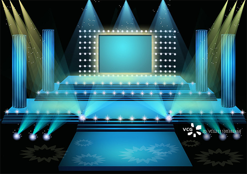 派对舞台图片素材