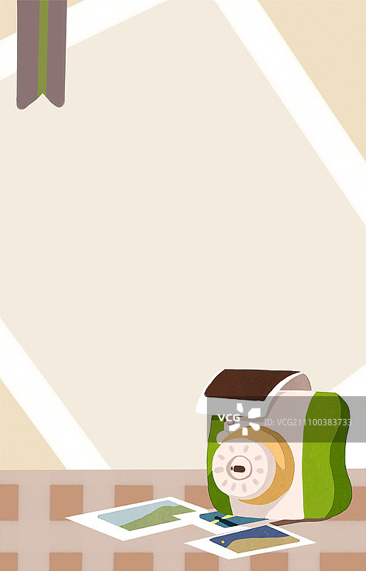 宝丽来旅行照片图片素材