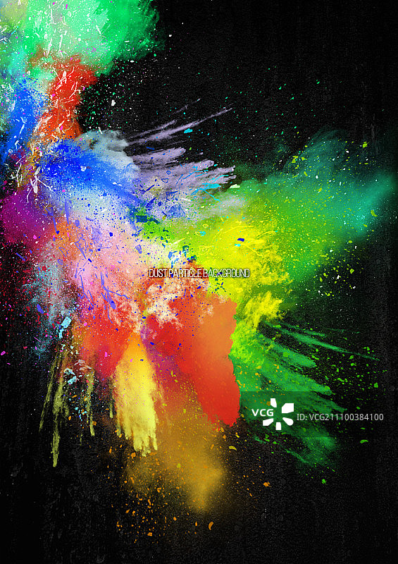 漂浮的灰尘粒子背景图片素材