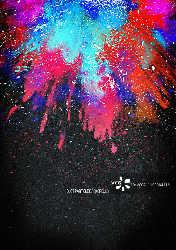漂浮的灰尘粒子背景图片素材
