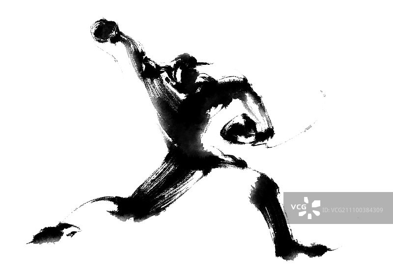 投手投球图片素材