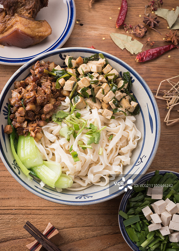 西安面食图片素材