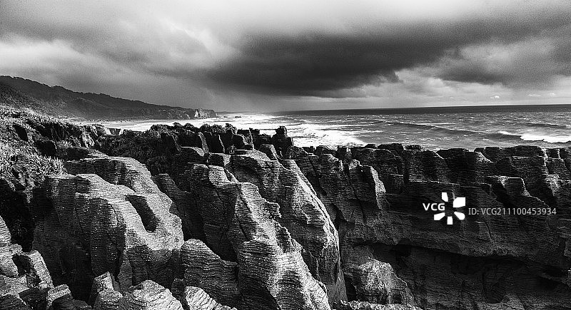 新西兰薄饼岩石图片素材