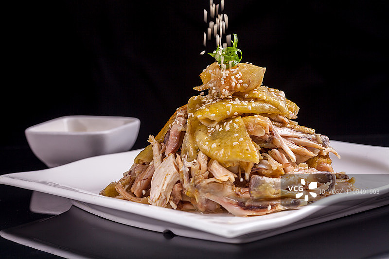 手撕鸡图片素材