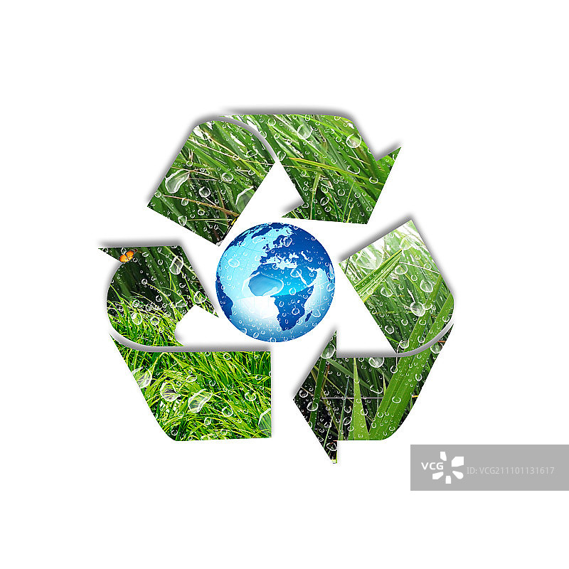 环境保护与回收技术标志图片素材