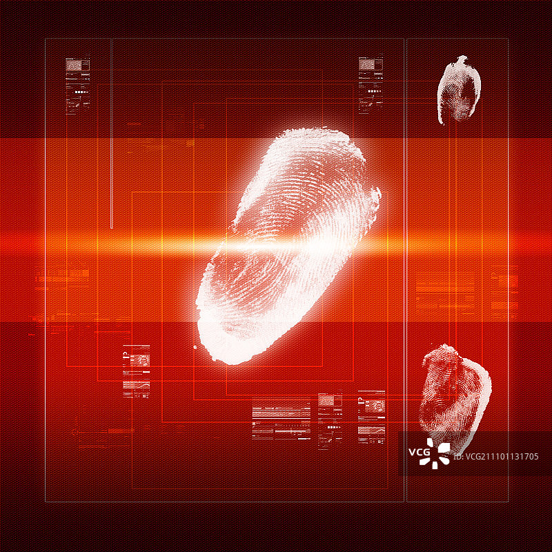 用于技术安全目的的指纹照片图片素材