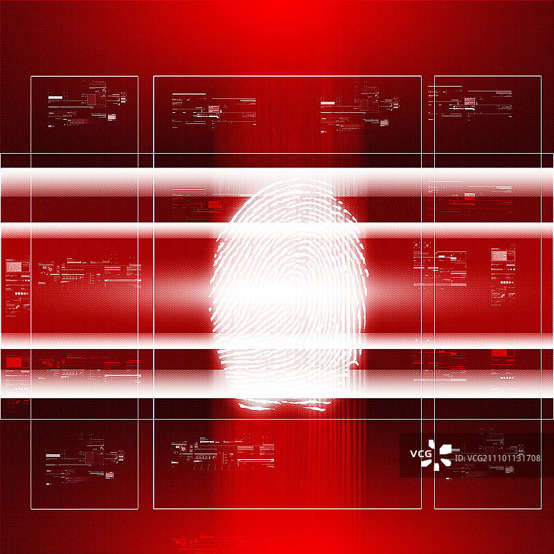 用于技术安全目的的指纹照片图片素材