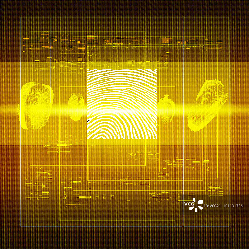 用于技术安全目的的指纹照片图片素材