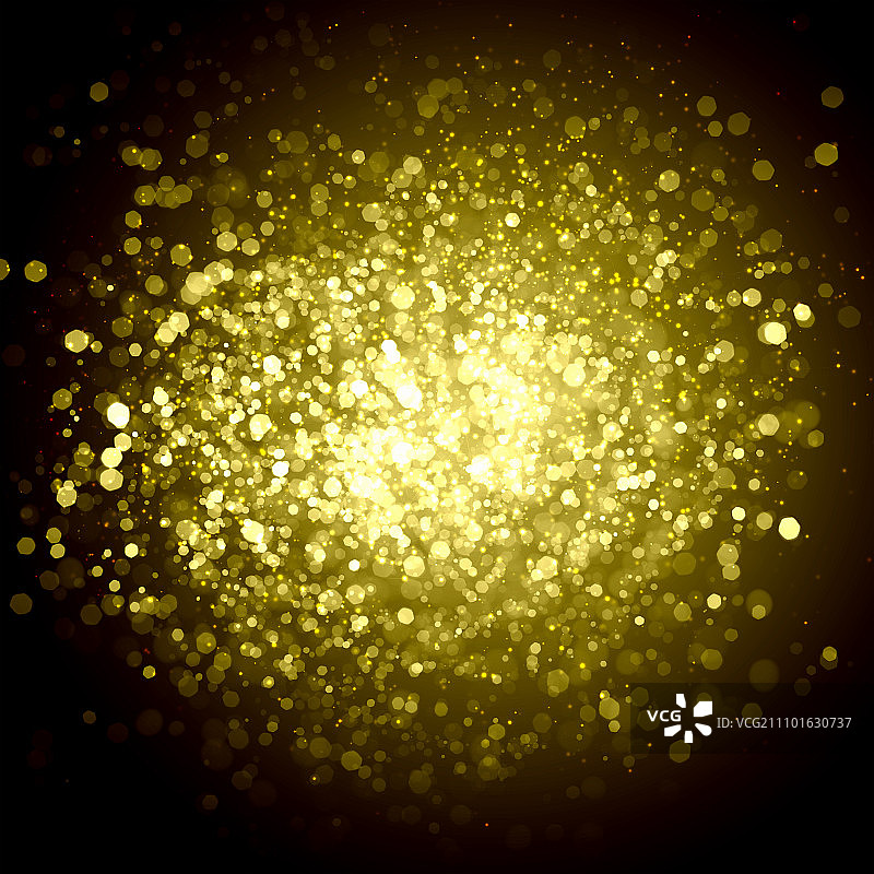 黄色抽象光线背景图片素材