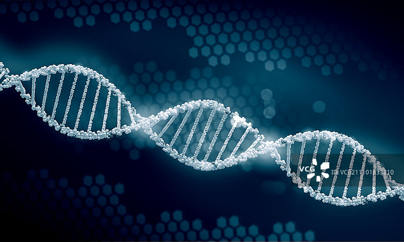 DNA分子：高科技DNA分子生化概念背景图片素材