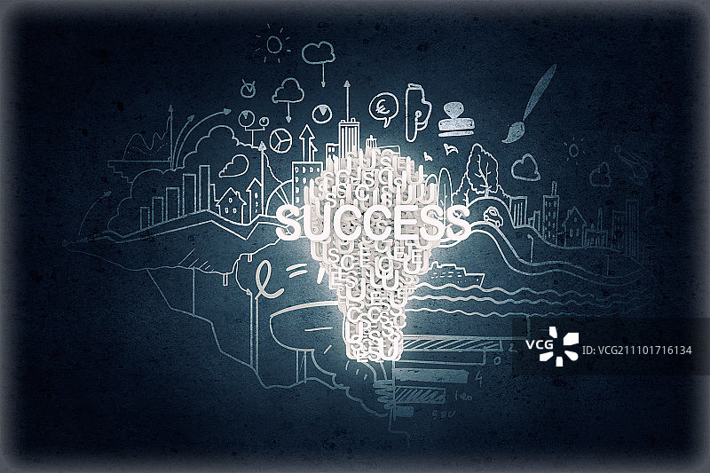 商业想法与目标背景图片素材