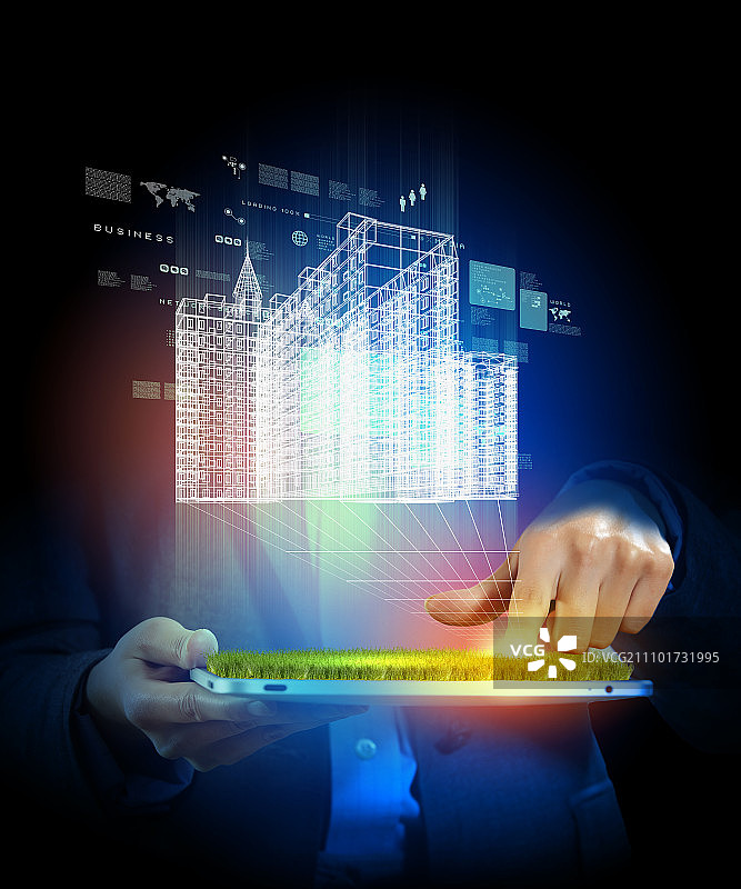 工程自动化建筑设计图片素材