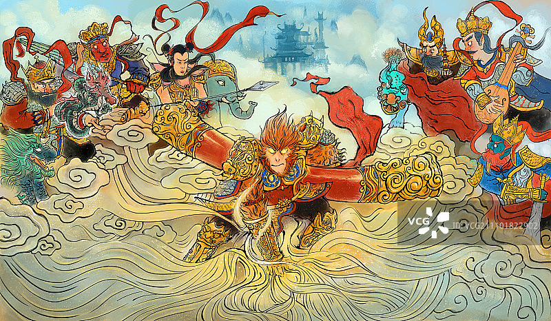 大闹天宫图片素材