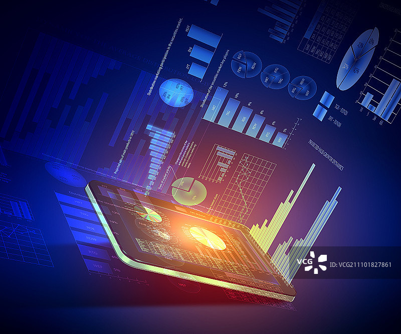 带有彩色图表的起跑垫图片素材