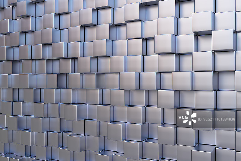 高科技立方体与未来概念背景图片素材