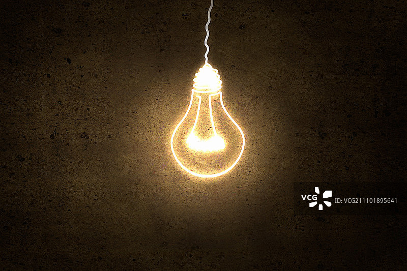 悬挂的灯泡图片素材