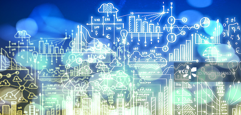 策略手绘背景图图片素材