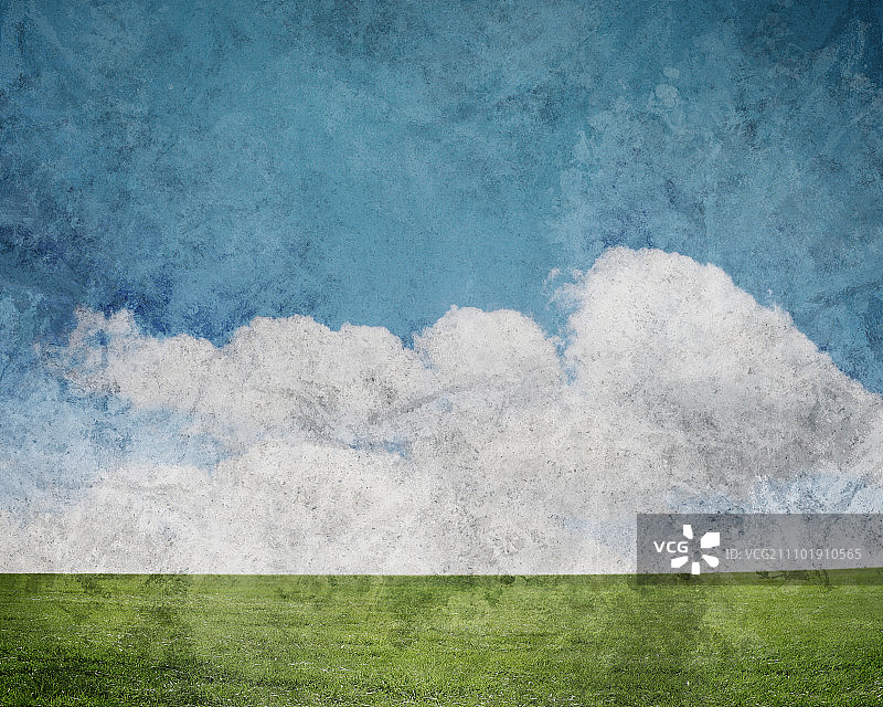 乡村风光：夏季乡村风景老画图片素材