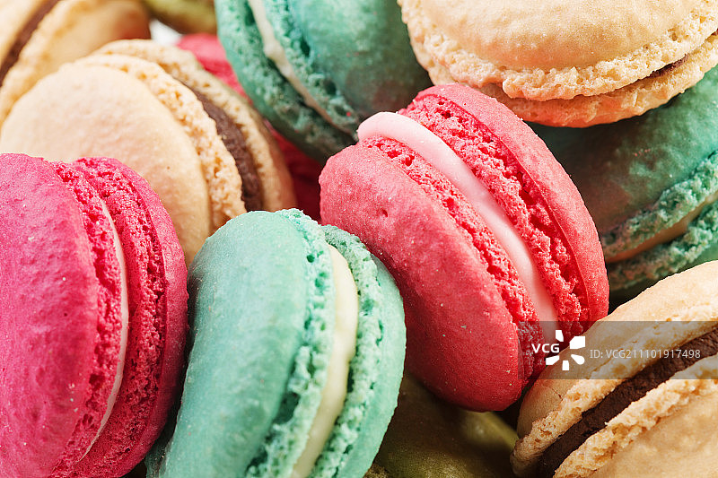 美味马卡龙甜点图片素材