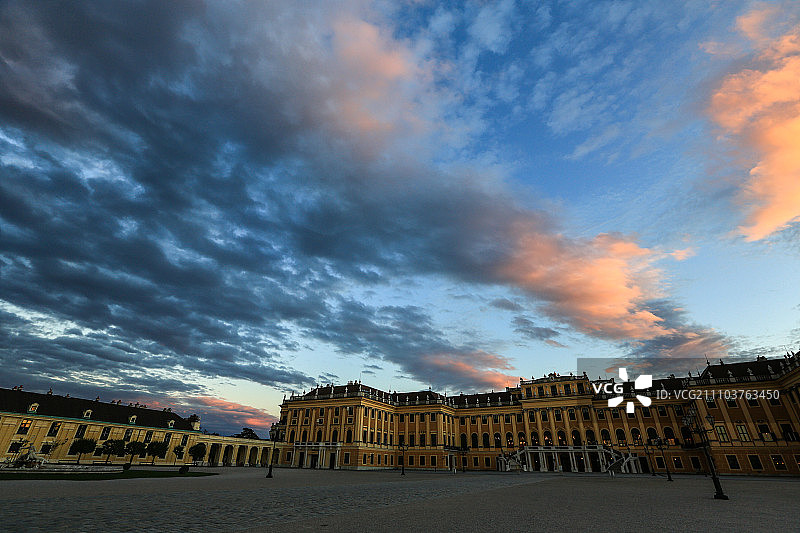 维也纳美泉宫图片素材