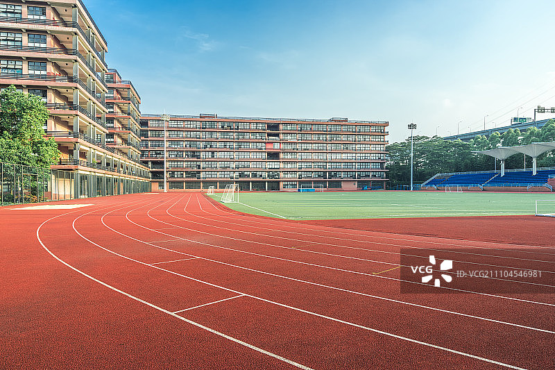 广州大学城操场1图片素材