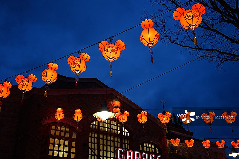 精彩的上海迪士尼乐园图片素材