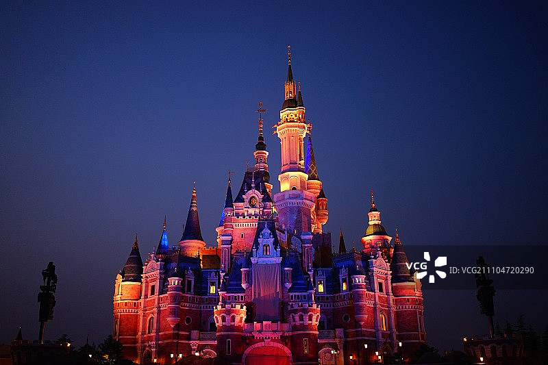 精彩的上海迪士尼乐园图片素材