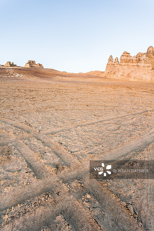 青海冷湖俄博梁雅丹魔鬼城图片素材