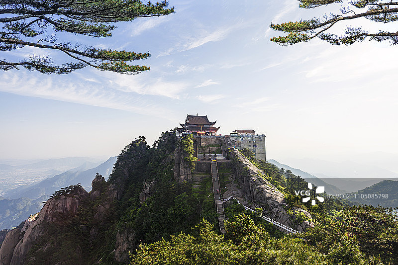 九华山景区风光图片素材