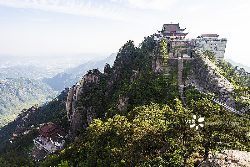 九华山景区风光图片素材