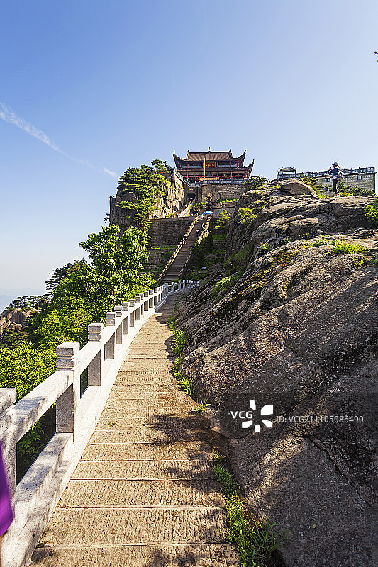 九华山景区风光图片素材